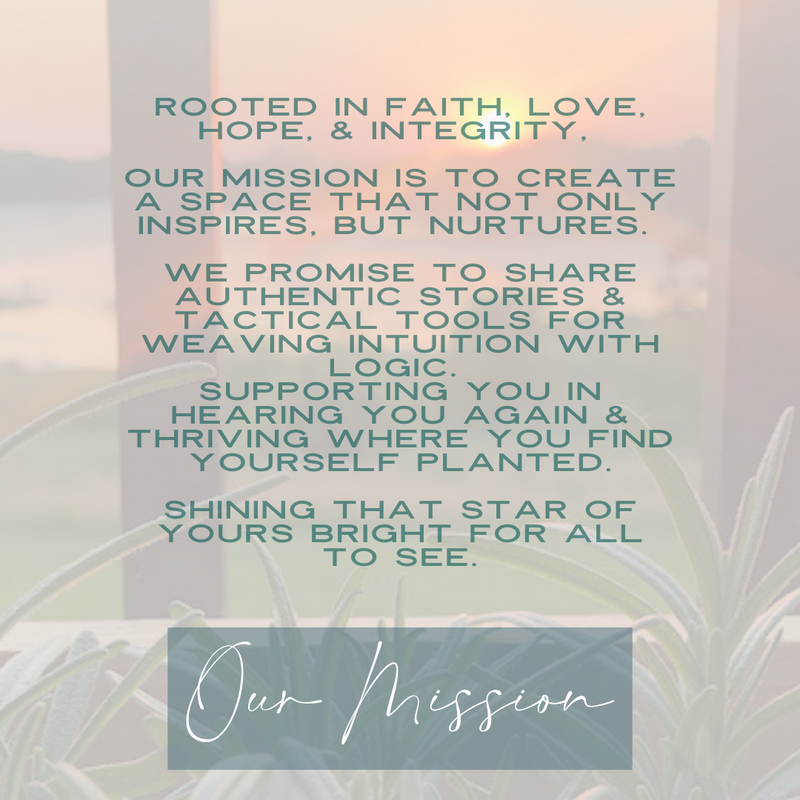 our mission: rooted in faith, love, hope, & integrity