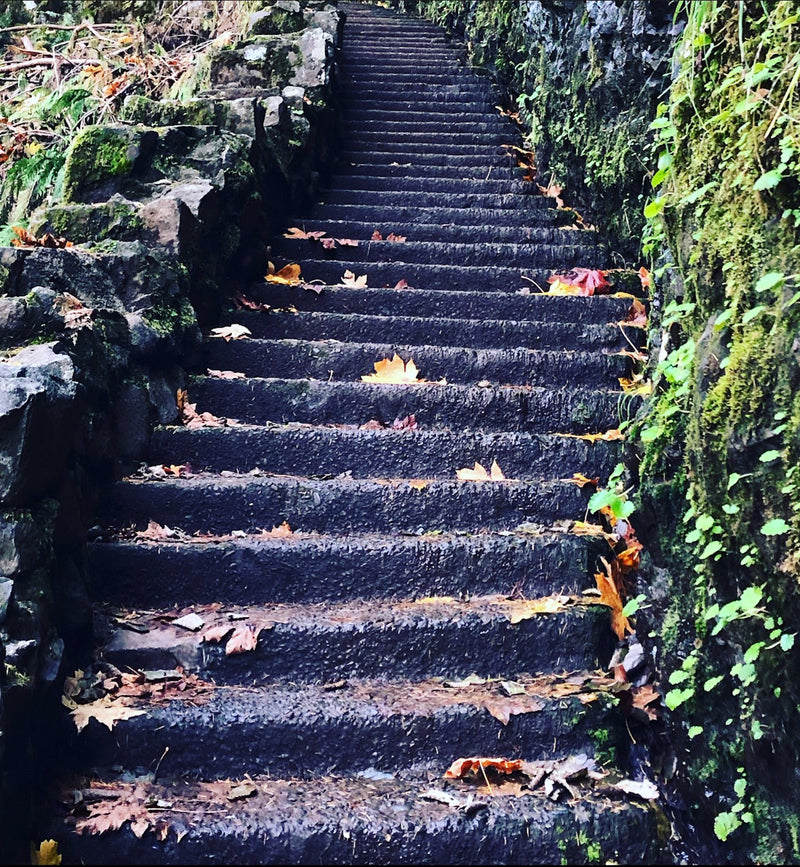 climb to new heights stairway for maslow's pyramid